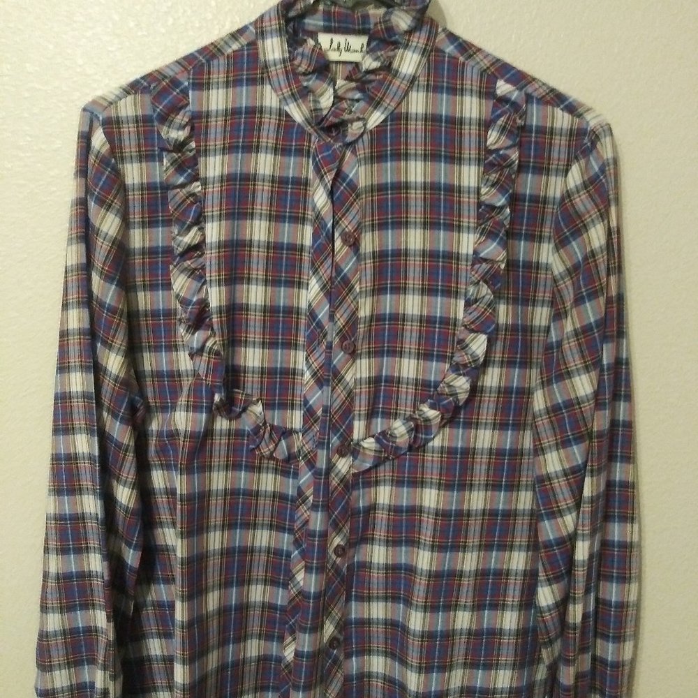 80's Plaid Shirt